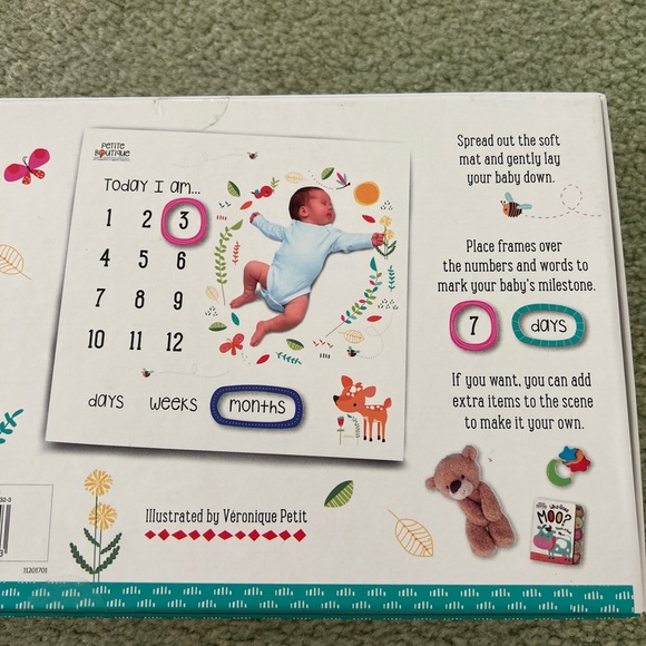 Baby Milestone Monthly Blanket Mat - Picture 3 of 6